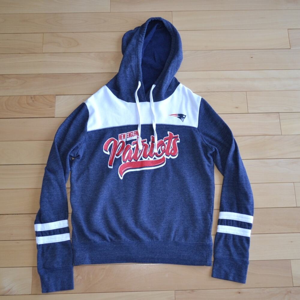 New England Patriots Football Hoodie Sweatshirt Size M